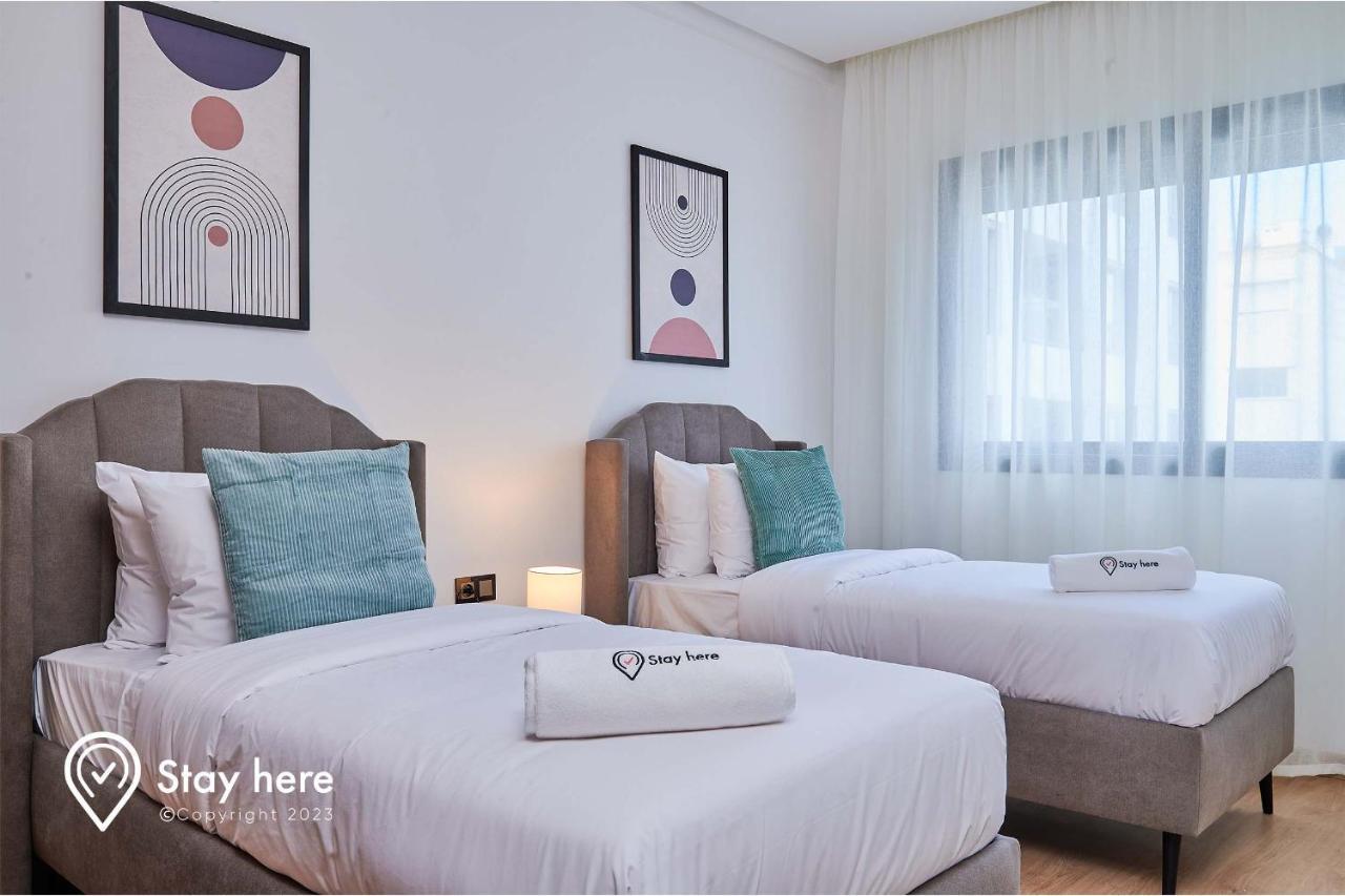 Stayhere Rabat - Hay Riad - Sophisticated Residence Экстерьер фото