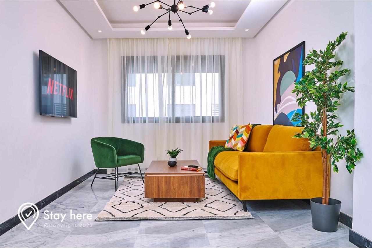 Stayhere Rabat - Hay Riad - Sophisticated Residence Экстерьер фото