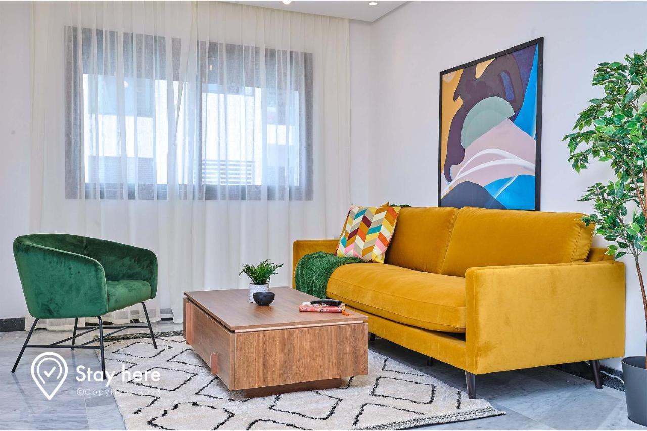 Stayhere Rabat - Hay Riad - Sophisticated Residence Экстерьер фото