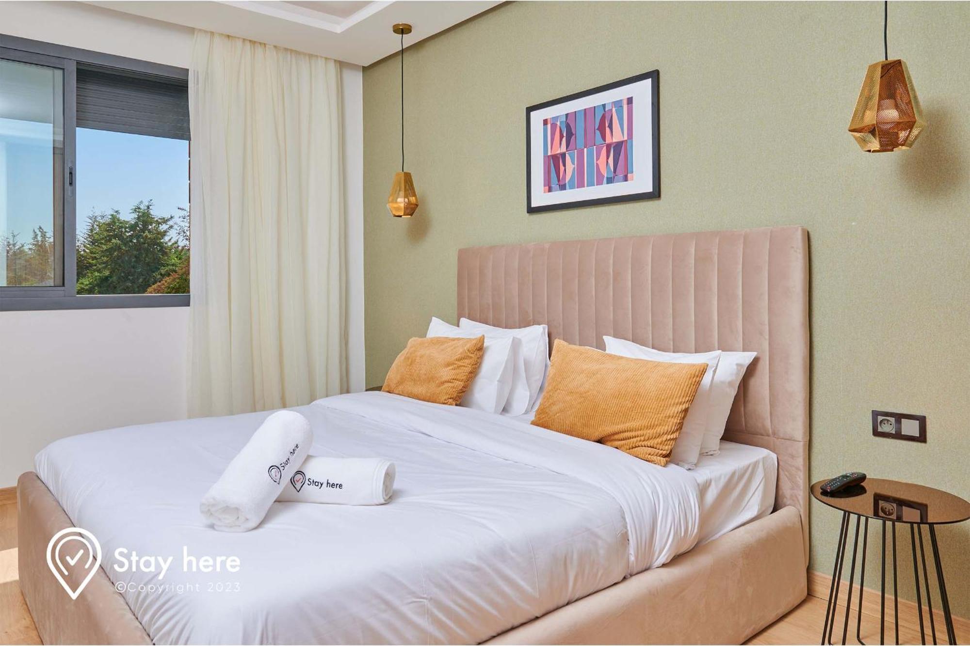 Stayhere Rabat - Hay Riad - Sophisticated Residence Экстерьер фото