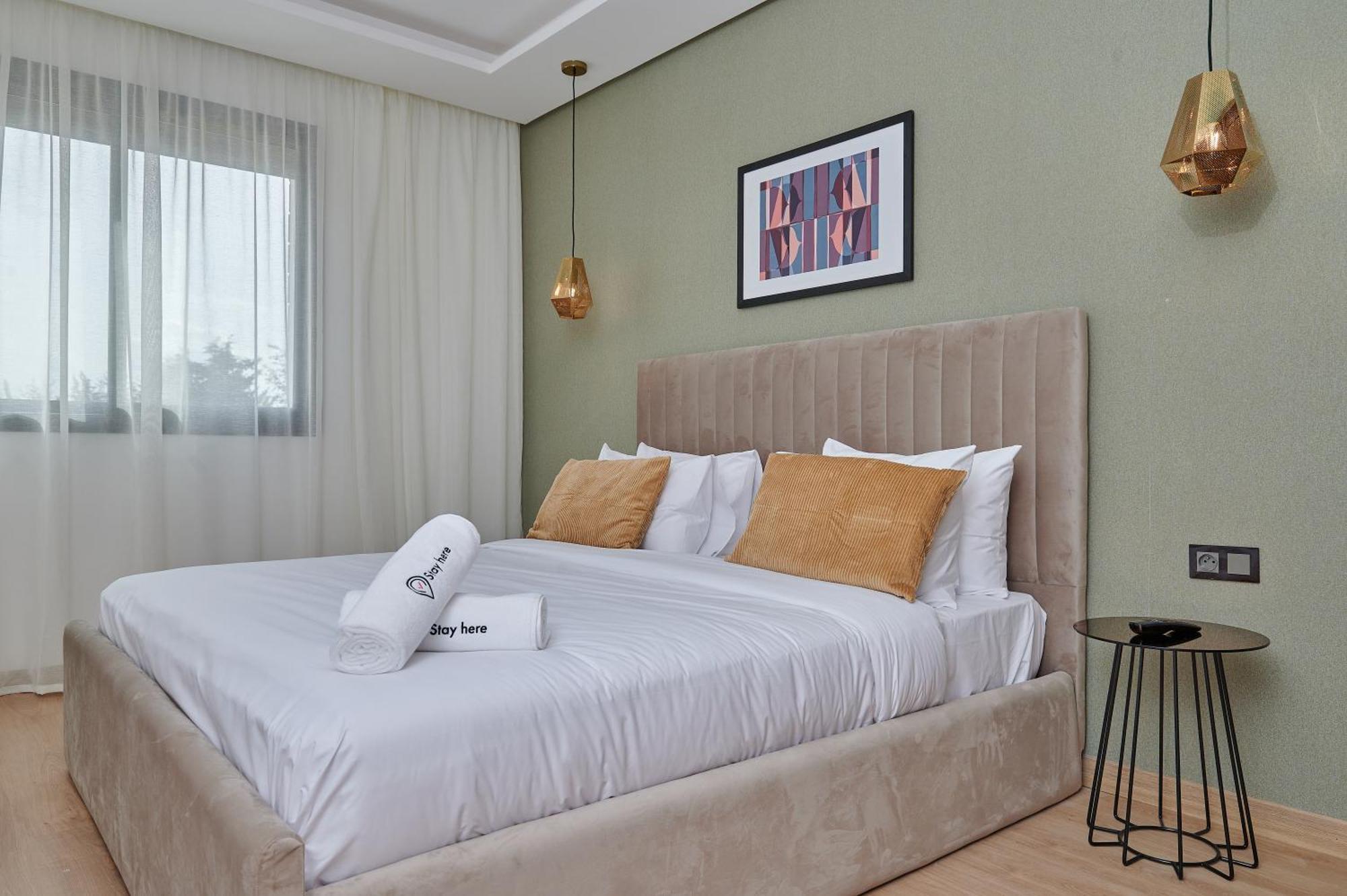 Stayhere Rabat - Hay Riad - Sophisticated Residence Экстерьер фото
